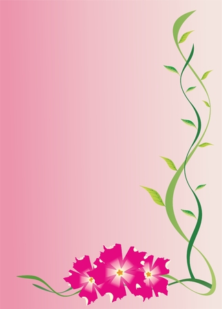 template for text on a background with summer colorsのイラスト素材