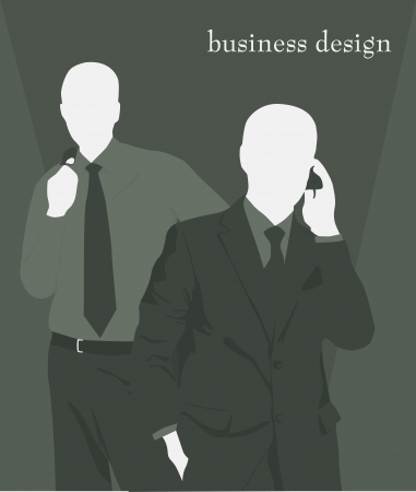 template of a group of business and office peopleのイラスト素材