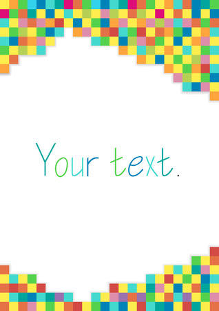 Vector template of design of the booklet.のイラスト素材