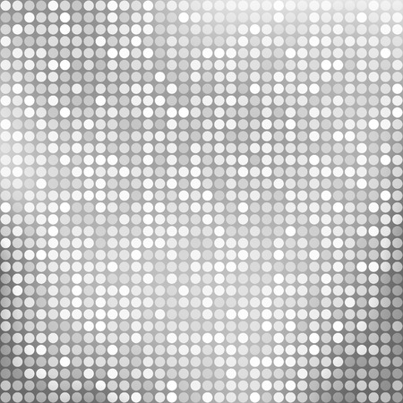 Stylish silver abstract background with tiny dotsのイラスト素材
