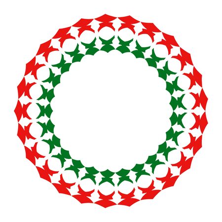 These are some of the symbols or logos of Ornament objects to complement the abstract designのイラスト素材