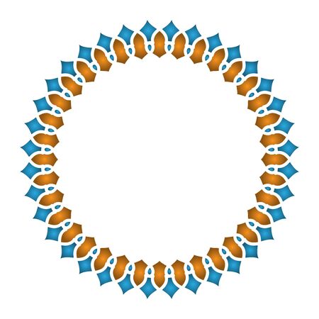 These are some of the symbols or logos of Ornament objects to complement the abstract designのイラスト素材