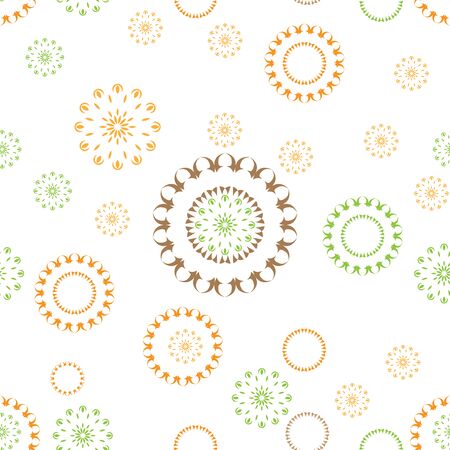 Seamless pattern for abstract plan or other image designのイラスト素材