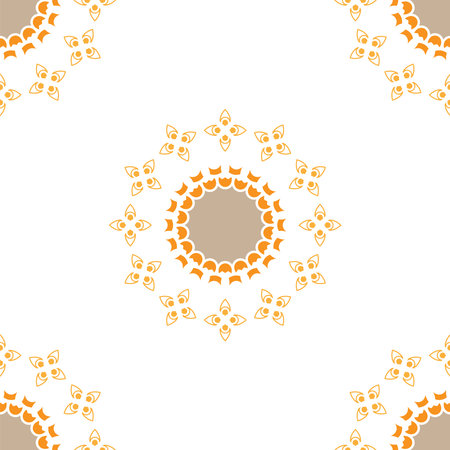 Seamless pattern for abstract plan or other image design