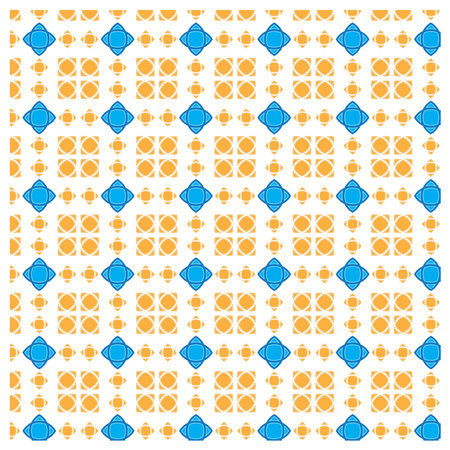 Seamless pattern of abstract geometric shapes. Vector illustration for your designのイラスト素材