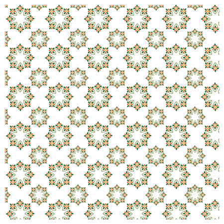 Geometric vector pattern with triangular elements. abstract picture for wallpapers and backgrounds. Black and white ornament.の写真素材