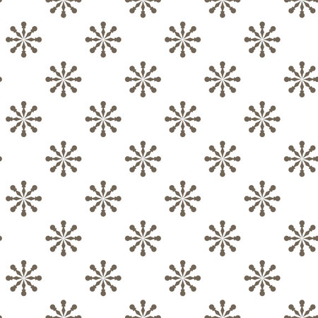 Seamless pattern with decorative elements. Hand-drawn background.のイラスト素材