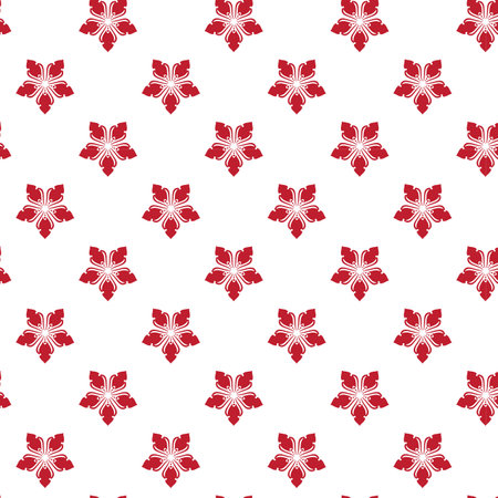 Seamless pattern with holly berry. Vector illustration.のイラスト素材