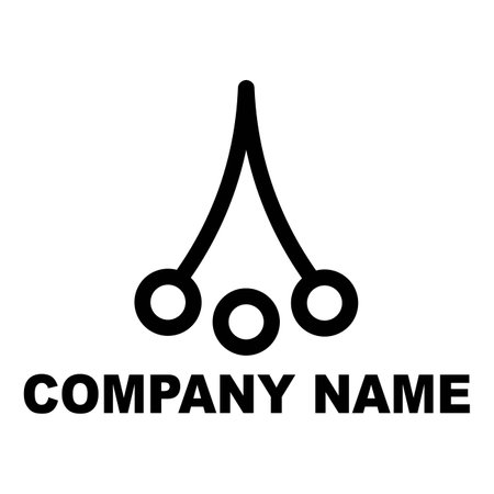 Company name icon. Simple illustration of company name vector icon for webのイラスト素材
