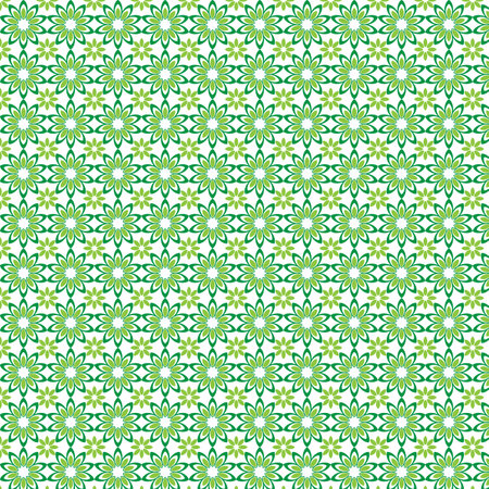 Seamless pattern with abstract flowers. Floral background. Vector illustration.のイラスト素材
