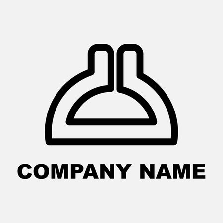 Vector logo or logotype element for your company. Company sign.のイラスト素材