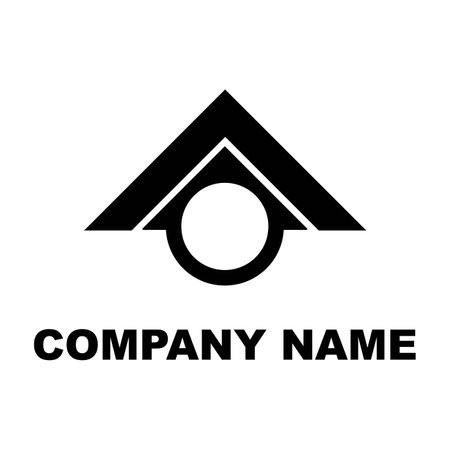 company logo icon element template real estate house roof realty realtyのイラスト素材