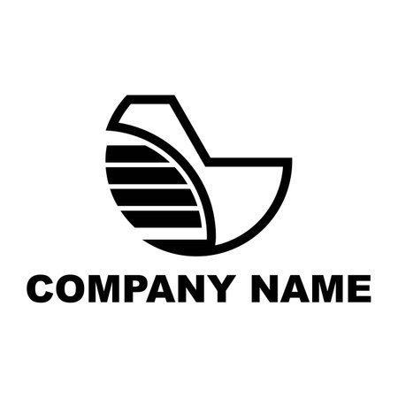 Vector logo for a restaurant, cafe, coffee shop, restaurant.のイラスト素材