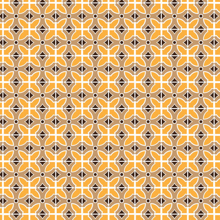 Seamless vector pattern. Modern stylish texture. Repeating geometric tiles. Contemporary graphic design.のイラスト素材