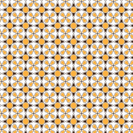 Seamless vector pattern. Modern stylish texture. Repeating geometric tiles from striped elementsのイラスト素材