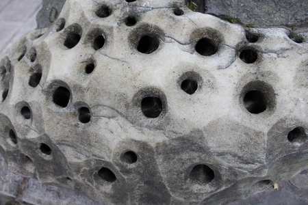 Hollow rockの写真素材