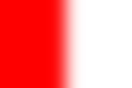 Abstract white half red blurred vertical gradient background texture. Colorful smooth banner...
