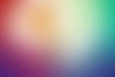 Abstract blurred gradient mesh background in vibrant rainbow colors. Colorful smooth banner...