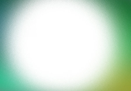 Blurred green abstract background. Smooth transitions of white circle colors. Colorful gradient. Soft backdrop. Colorful wallpaper, mockup for website, web for designers. Network concept illustrationの写真素材