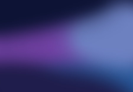 Purple blue grainy color gradient background, abstract soft blurred colors on dark background, copy space, Vector illustration. Colorful gradient. Soft backdrop, mockup for website, web for designersの写真素材