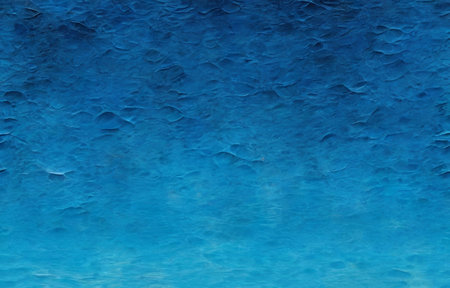 Abstract blue watercolor background. Watercolor painting on canvas. Fragment of artwork.の素材