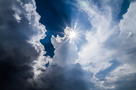 Blue Skyの写真素材