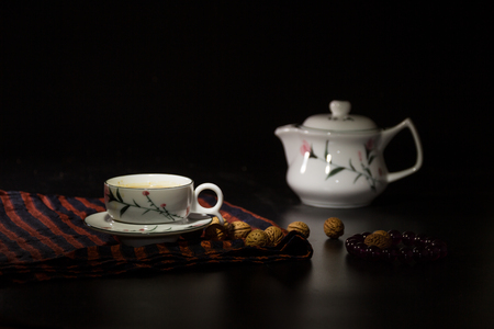 Coffee and wineのeditorial素材