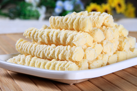 Close up to dairy productの写真素材
