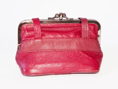 Red women's bagの写真素材