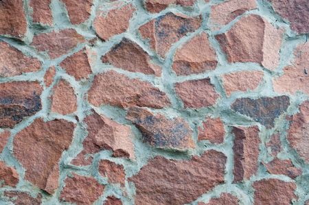 seamless stone wall textureの写真素材