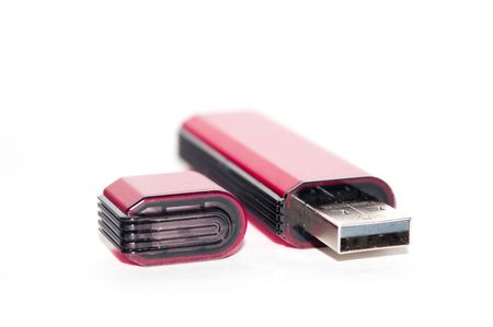 Portable flash usbの写真素材