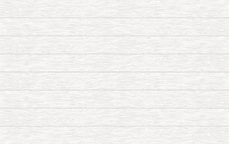 Wood planks texture. Vector natural wooden background. Horizontal stripes. White, gray wall.のイラスト素材