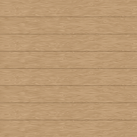 Wood planks texture. Vector natural wooden background. Horizontal stripes. Dark brown wall.のイラスト素材
