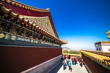 Beijing Summer Palace spring scenery.のeditorial素材
