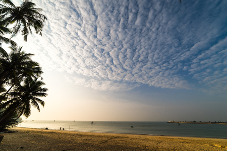 China Hainan seaside scenery.の写真素材