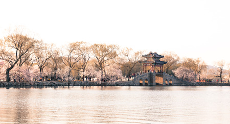 Beijing Summer Palace spring scenery.の写真素材