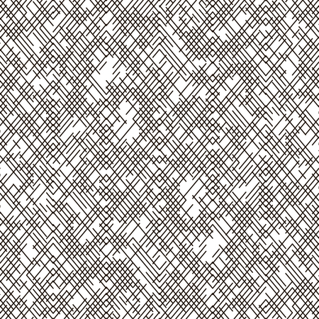 vector seamless pattern in black and white for print and webのイラスト素材