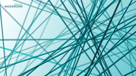 Vector abstract background of intersecting 3d lines in space for print, design and internetのイラスト素材