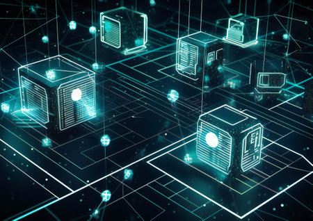 Cypherpunk Joints Uniting Digital Constructivist Enterprises (AI Generated)の素材