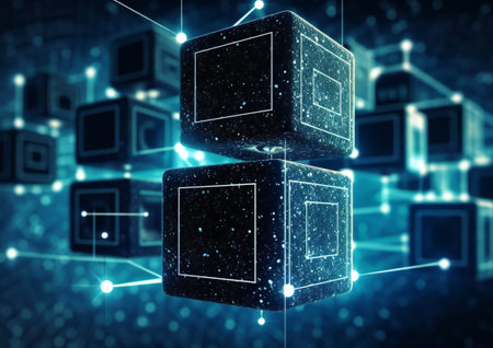 Pioneering Blockchain Transformations in Business Landscape (AI Generated)の素材