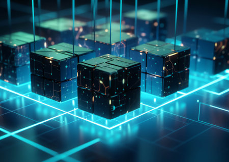 Cypherpunk Joints Uniting Digital Constructivist Enterprises (AI Generated)の素材