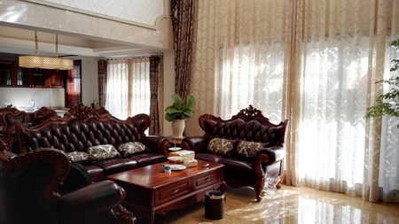 Home decoration model house in Europe and America.のeditorial素材