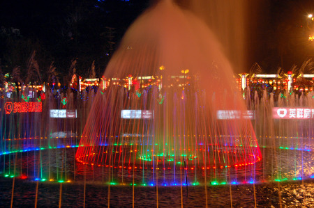 The spring Lantern Festivalのeditorial素材