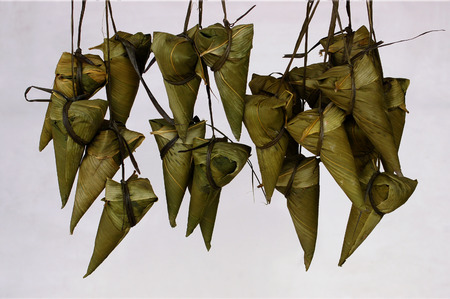 The Chinese rice dumplingsの写真素材