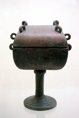 Ancient Chinese bronze wareのeditorial素材