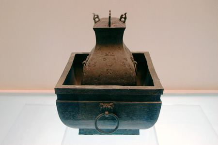Ancient Chinese bronze wareのeditorial素材