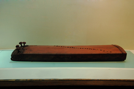 The ancient Chinese musical instrumentのeditorial素材