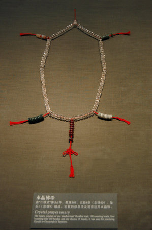 The ancient Chinese beadsのeditorial素材