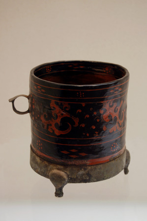 The ancient Chinese lacquerのeditorial素材