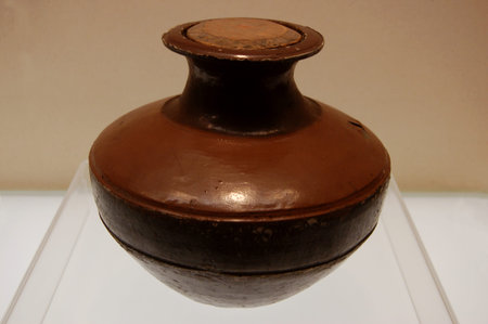 The ancient Chinese lacquerのeditorial素材